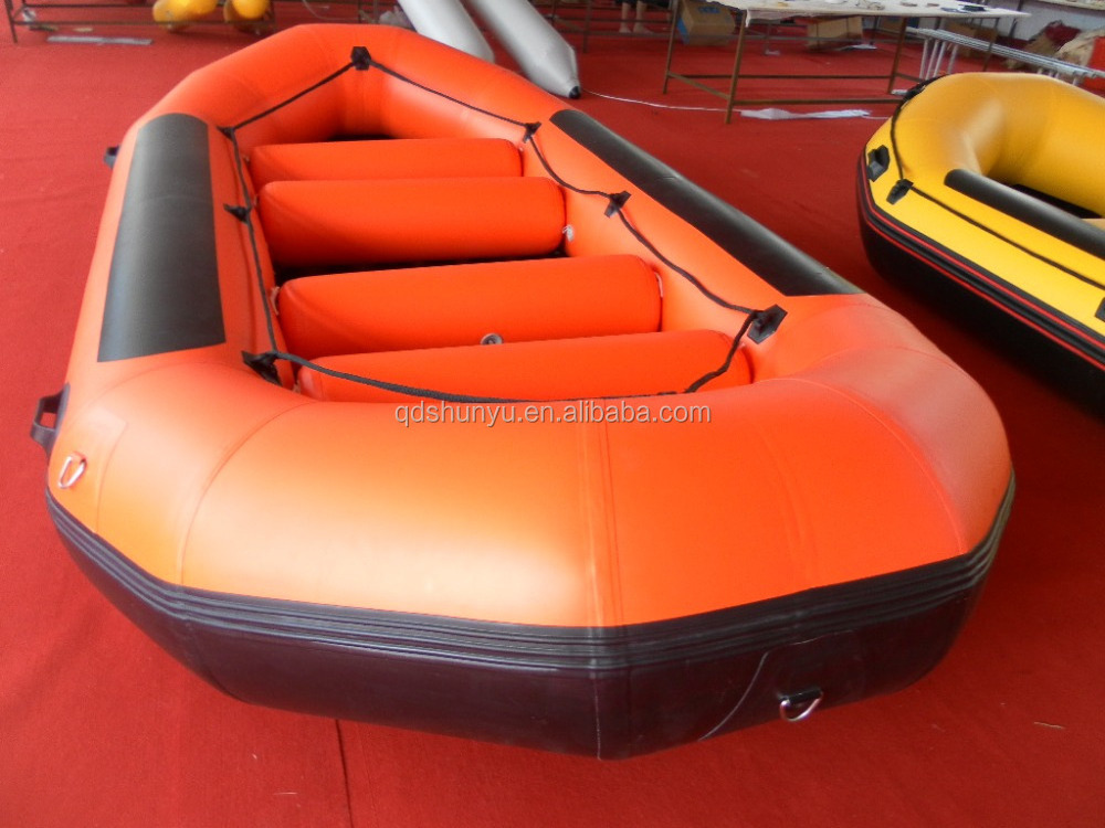 CE Hypalon Or 1.8mm Pvc 10 Persons 4.8m Self Inflating Life Raft Inflatable Raft