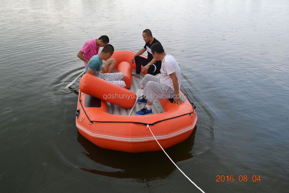 2022 Hot sale self-bailing 1.8mm pvc river inflatable rafting boat for sale