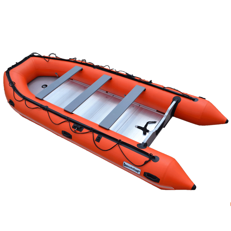 8 persons folding PVC or hypalon patrol inflatable boat for sale