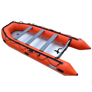 8 persons folding PVC or hypalon patrol inflatable boat for sale