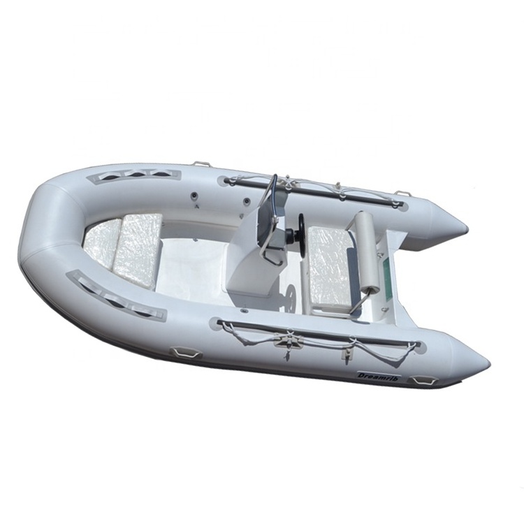 High quality 3 Persons Small Inflatable Boat Fiberglass Speed Boat