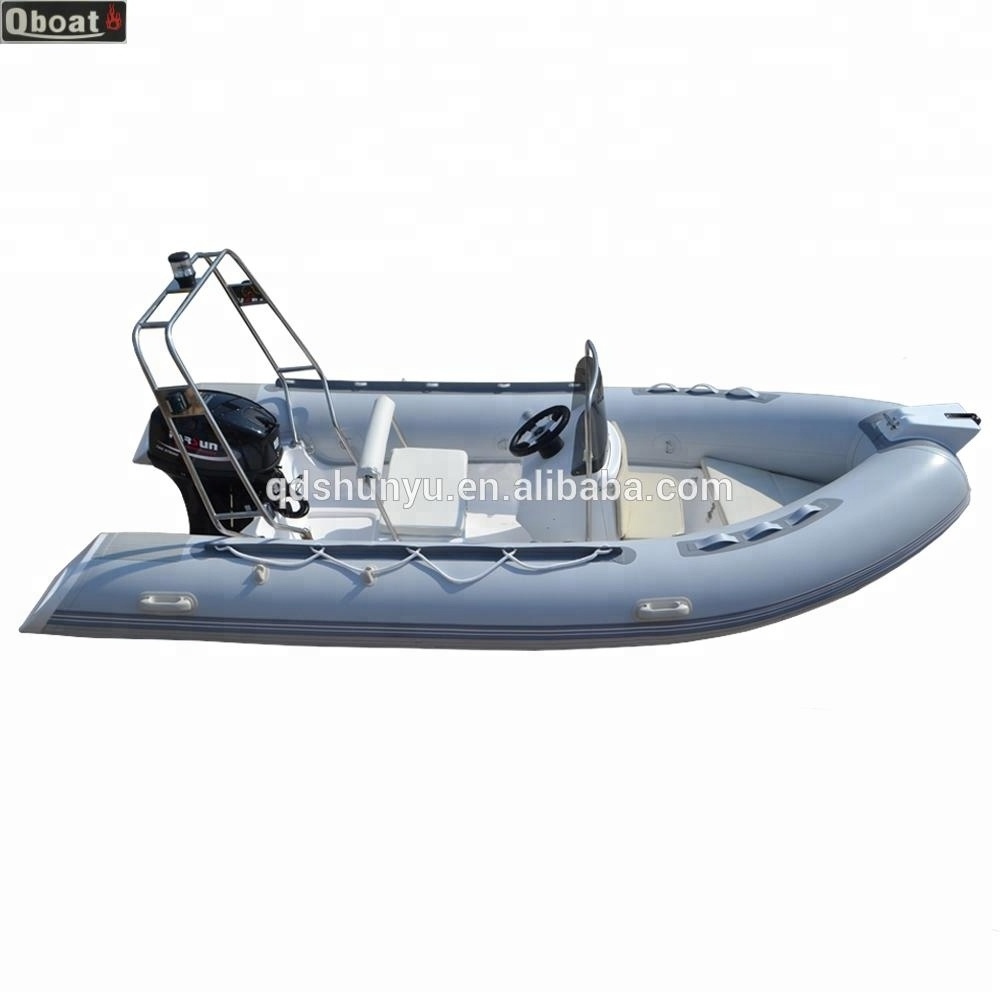 4.2m cabin rib boat with outboard motor