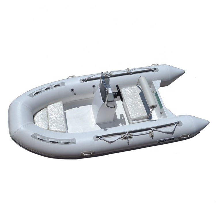 High quality 3 Persons Small Inflatable Boat Fiberglass Speed Boat