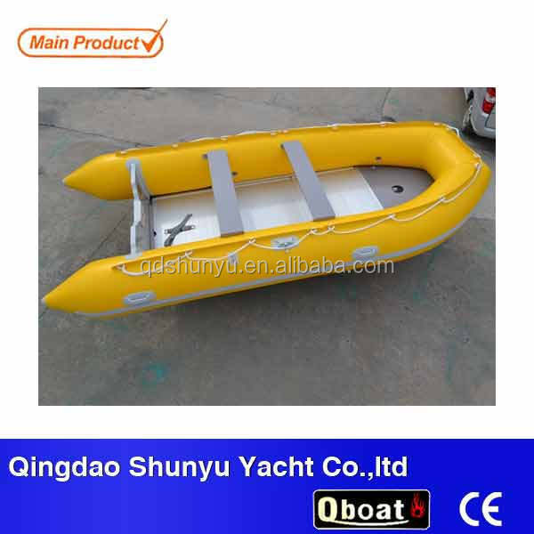 8 persons folding PVC or hypalon patrol inflatable boat for sale