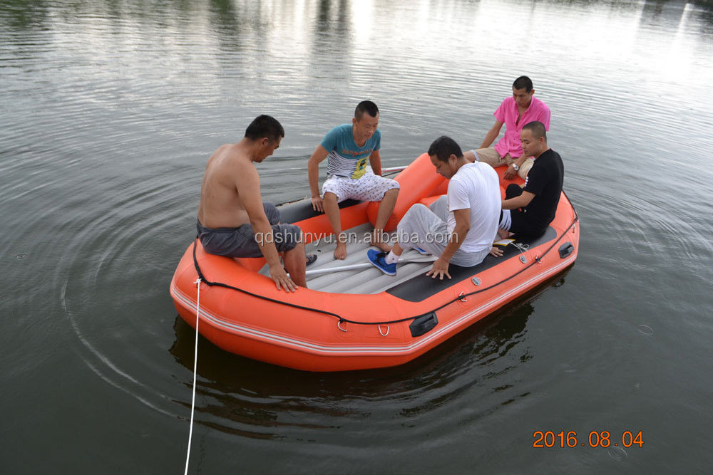 2022 Hot sale self-bailing 1.8mm pvc river inflatable rafting boat for sale