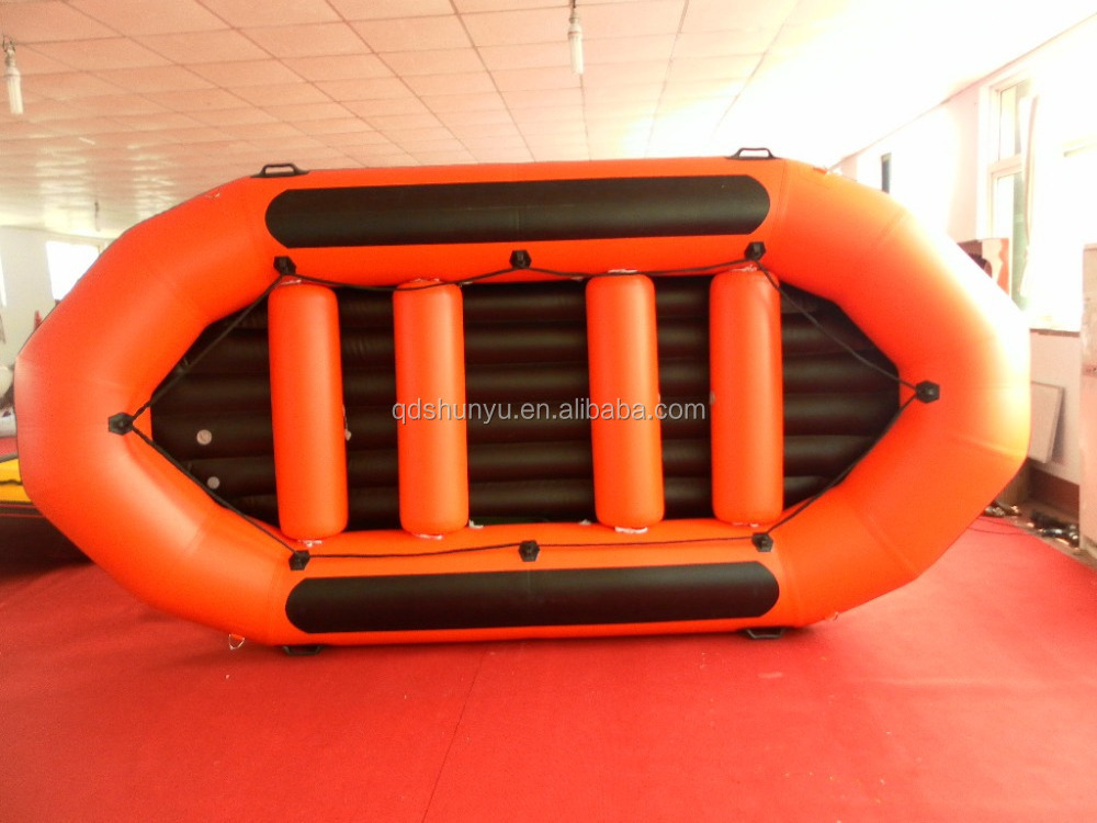 CE Hypalon Or 1.8mm Pvc 10 Persons 4.8m Self Inflating Life Raft Inflatable Raft