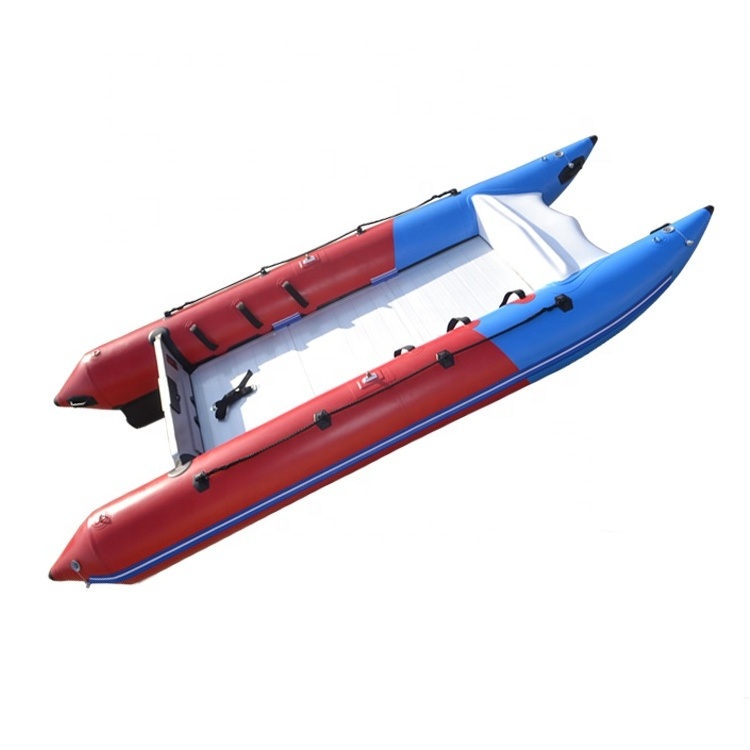 CE Double-side Pvc Coating Used Rescue Boat 3.8m Inflatable Speed Boat