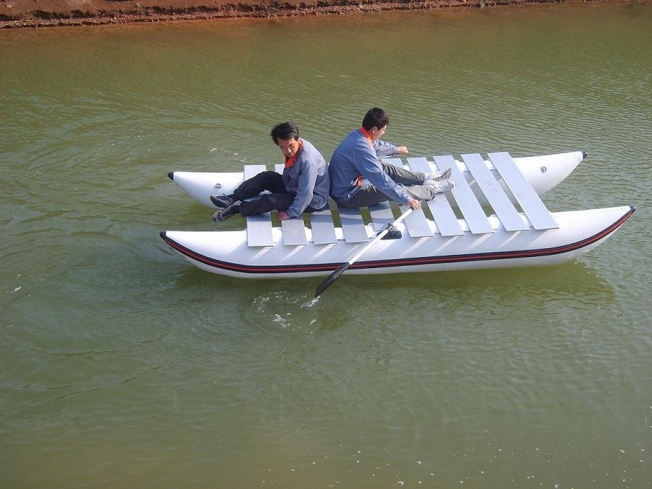 (CE) China Manufacturers 6 Persons Fishing BoatInflatable Pontoon Boats For Sale