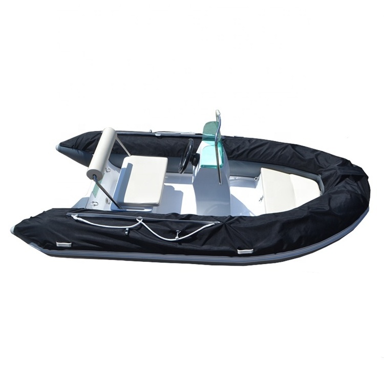 High quality 3 Persons Small Inflatable Boat Fiberglass Speed Boat