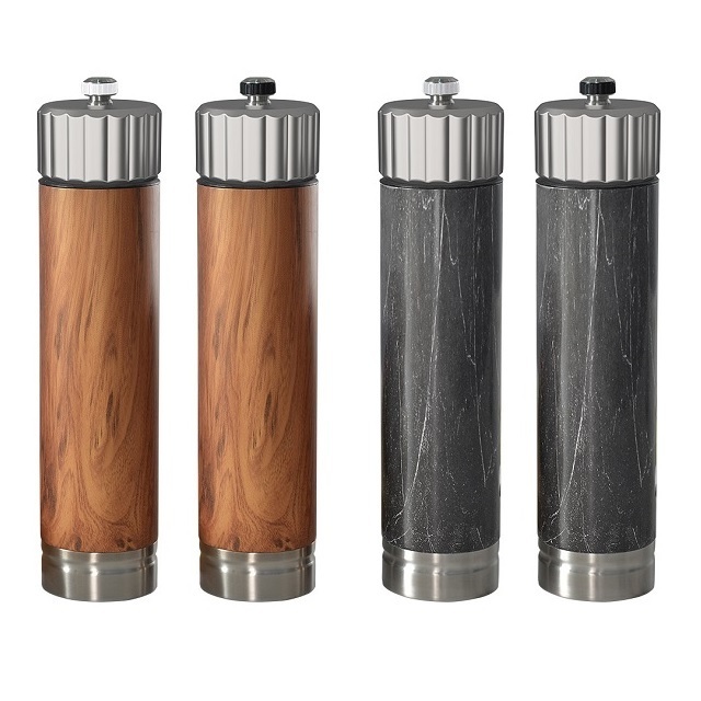 Hot Selling Stainless Steel Salt and Pepper Grinder, Elegant and Adjustable Pepper Mill