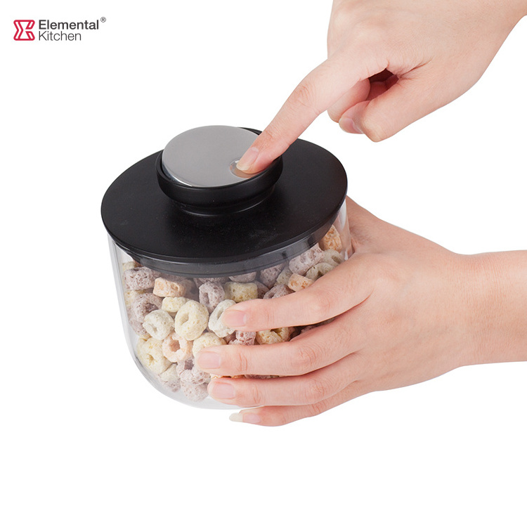 500ml 1000ml 1800ml glass food container storage jar home storage & organization set