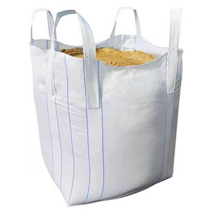 Dry Products Storage Bulk Bag Woven Polypropylene Bags Tonne Jumbo Bag For Cement Sand With Customized Logo