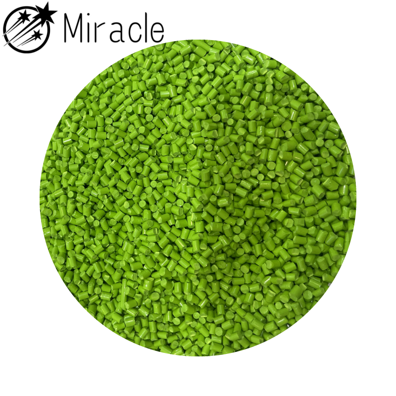 PP PE HDPE Plastics Granules High Quality Factory Price Green Masterbatch Color Masterbatch