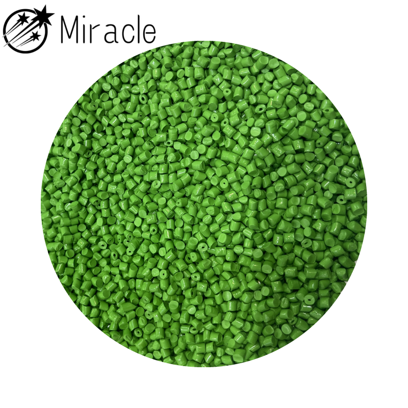 PP PE HDPE Plastics Granules High Quality Factory Price Green Masterbatch Color Masterbatch