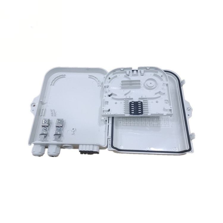 FTTH 1x 8-fiber cable junction box 1:8 Fiber distribution distribution box PLC optical splitter 8-core fiber distribution box