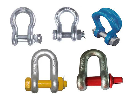 Anchor Bow Shackles Wholesale G209 G210 Shackle D CE Galvanized Carbon Steel Stainless Steel MPL 40cr Alloy Steel Us Type CN;SHN