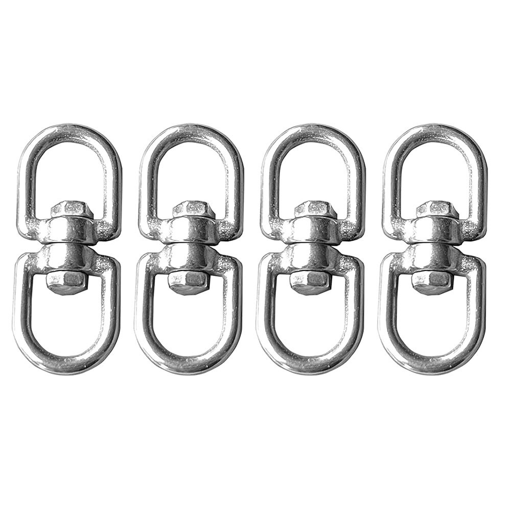 Stainless Steel Swivel Eye Hook Ring Hanging Swivel Eye And Eye Link Swing Swivel Lifting