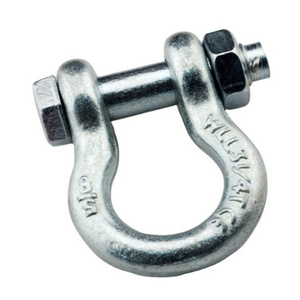 Anchor Bow Shackles Wholesale G209 G210 Shackle D CE Galvanized Carbon Steel Stainless Steel MPL 40cr Alloy Steel Us Type CN;SHN