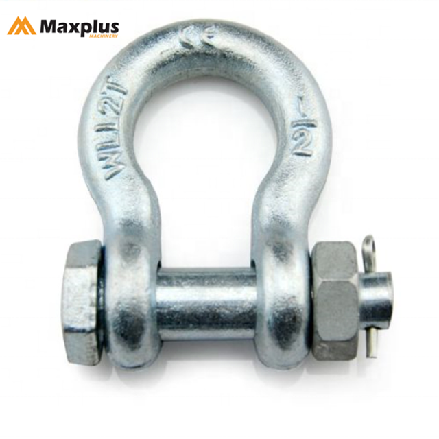 Anchor Bow Shackles Wholesale G209 G210 Shackle D CE Galvanized Carbon Steel Stainless Steel MPL 40cr Alloy Steel Us Type CN;SHN