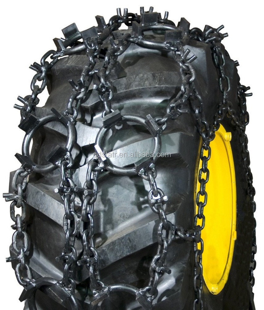 Wholesale Forest Skidder Chains Tire Tyre Protection Chain Wooden Case Standard Painted Coated Ball Chains