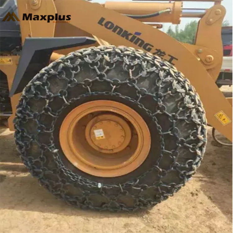 Wholesale 26.5-25 Steel Forged Wheel Loader Tyre Protection Chains For  Mine Field