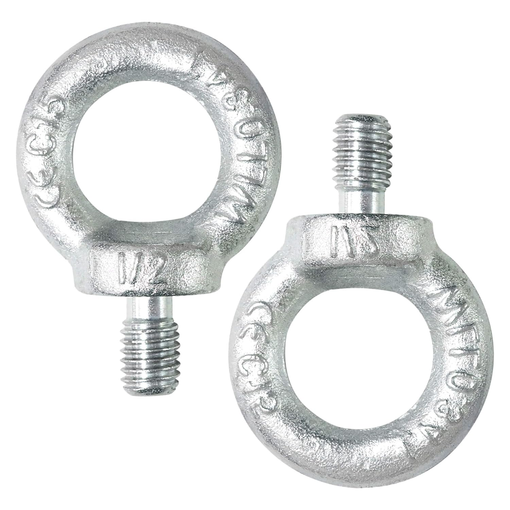 3/8 304 Stainless Steel Male Thread Machinery Shoulder Lifting Ring Eye Bolt Heavy Duty