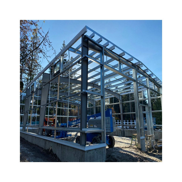 H Section beam prefab Steel structure Workshop/prefabricated Shed/metal Warehouse/Factory building