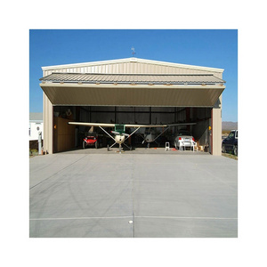 prefabricated outdoor airplane hangar arch truss construction space frame aircraft hangar building prices