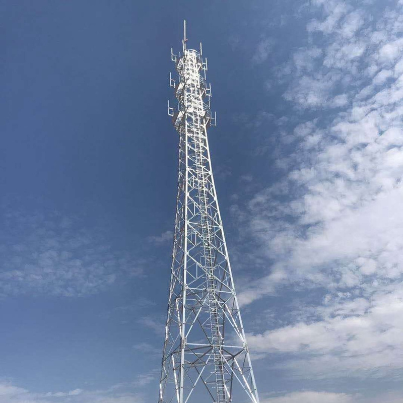 Good Quality Angle Steel Telecommunication Tower And Gsm 5g Antenna Mast Tower