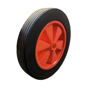 11 inch solid rubber tire for hand trolley