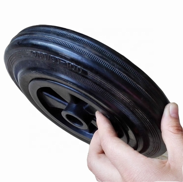 200/50-100 puncture proof rubber wheels for carts from QINGDAO manufacturer