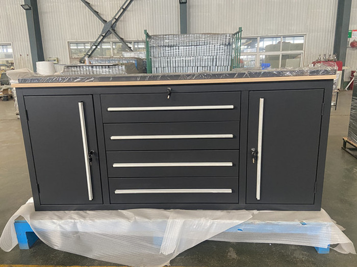 The most popular heavy duty Modular garage workbench garage cabinets storage Garage tool chest with drawers and wheels