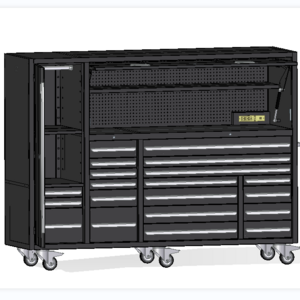 Good quality black metal  84inch 20 drawer tool cabinet rolling tool chests or boxes or cabinets heavy duty tool chest on wheels