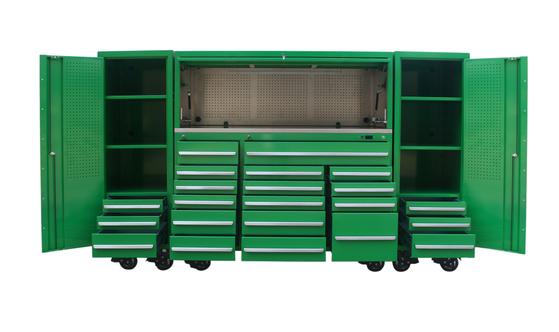 96 inch rolling tool chest metal tool box chest workshop garage modular csps tool chest