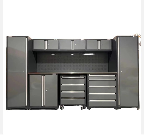 High Quality Metal ISO Certification garage tool cabinet tool box mechanics edge tool chest on wheels with worktop