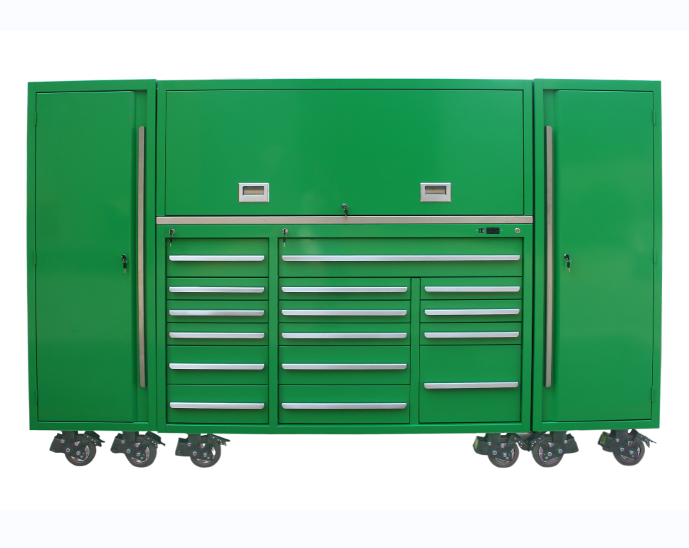 96 inch rolling tool chest metal tool box chest workshop garage modular csps tool chest