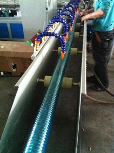 Top Quality PVC Transparent Steel Wire Soft Pipe Plastic Extruders PVC Pipe Making Machine Flexible Hose Production Line