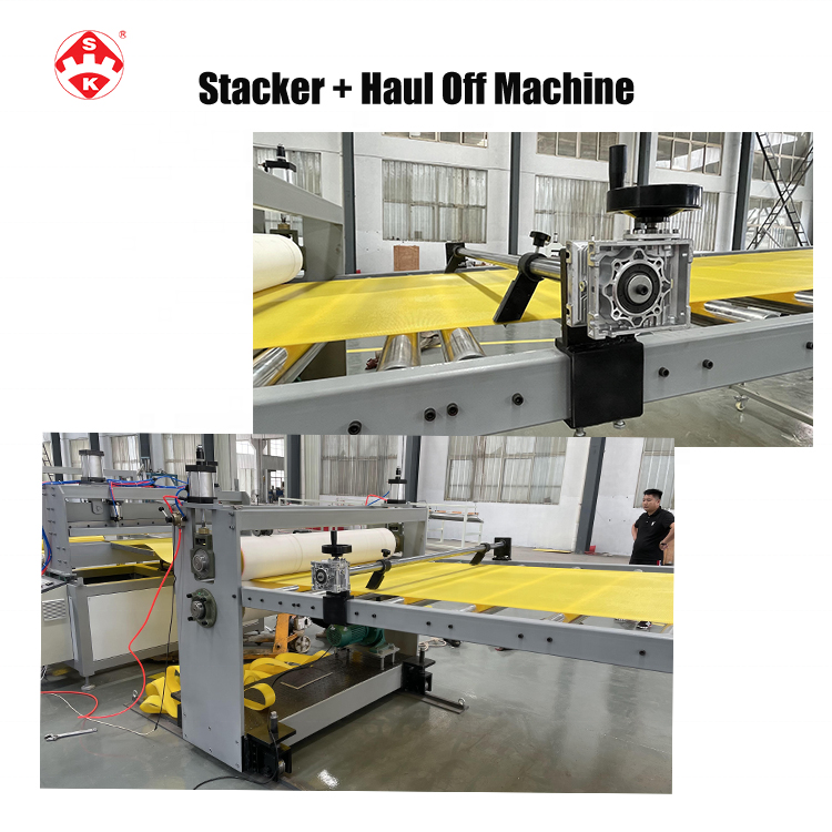 Plastic TPE/TPO Car Floor Foot Mat Heat forming Extruder Making Machine/ rubber processing machinery production Line