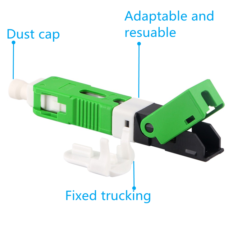 ESC250D  ftth SC/APC SC/UPC singlemode Fiber optic fast connector