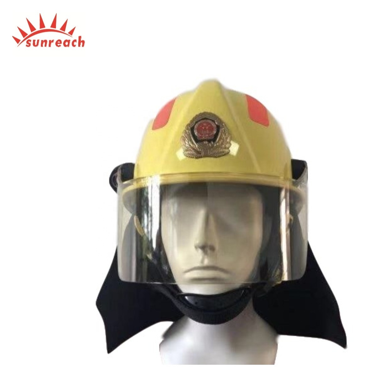 Light Weight Mini Flashlights Fire Helmets For Firemen