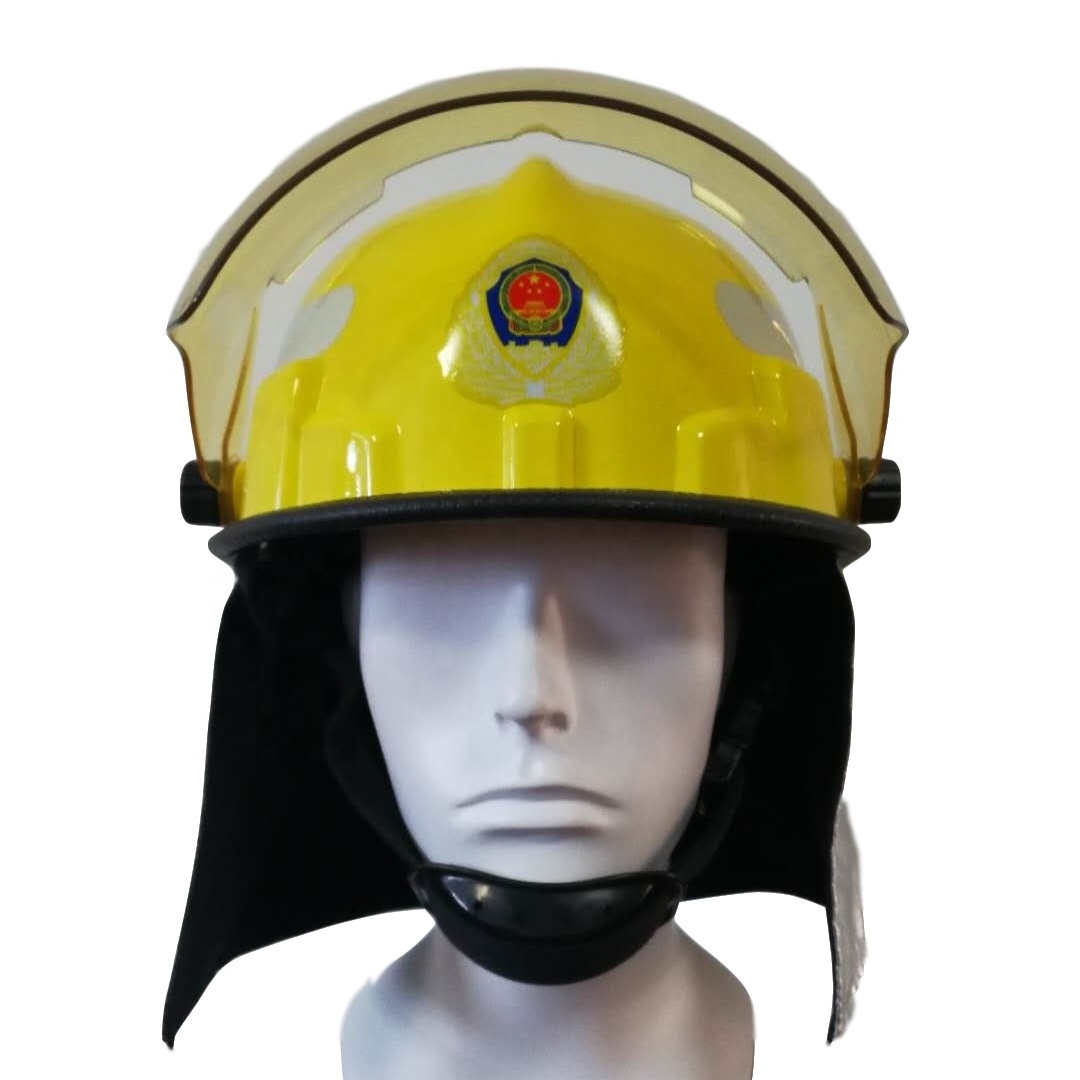 Light Weight Fire Helmet Fighter For Firemen