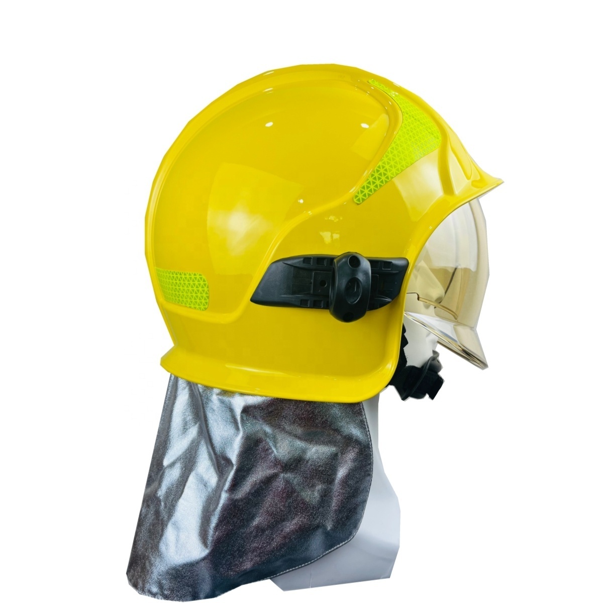 New cheap fire safety fighting helmet firefighter gallet f1 helmet with flashlight sale