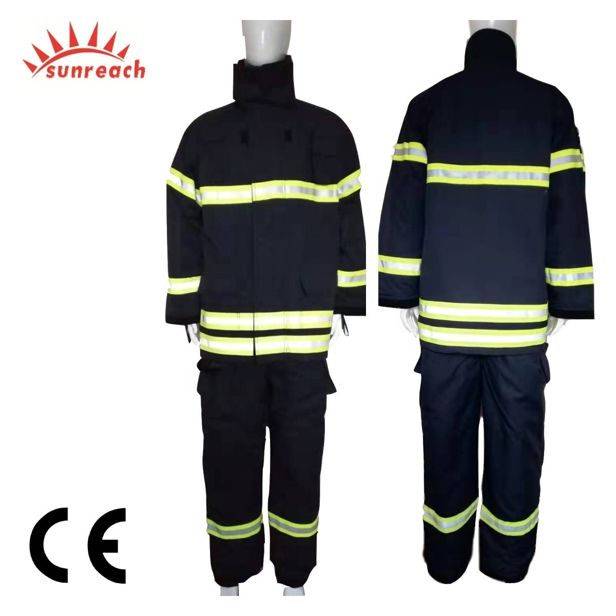 CE Certified Aramid Nomex Firefighting Jacket for Fire Fighters