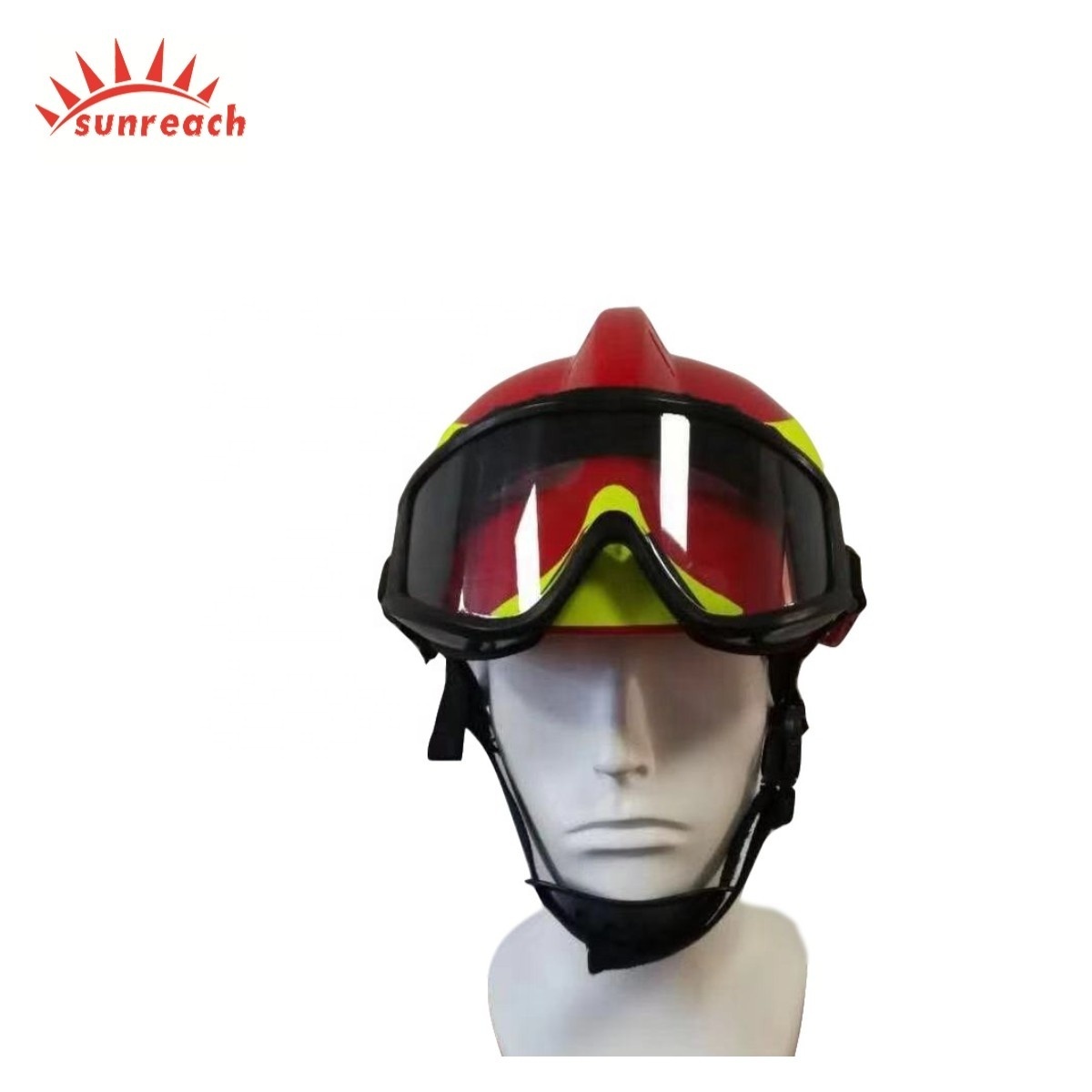 High temperature American Style Fireman Safety Flame Retardant Fire Fighting Rescue  F2 Helmet