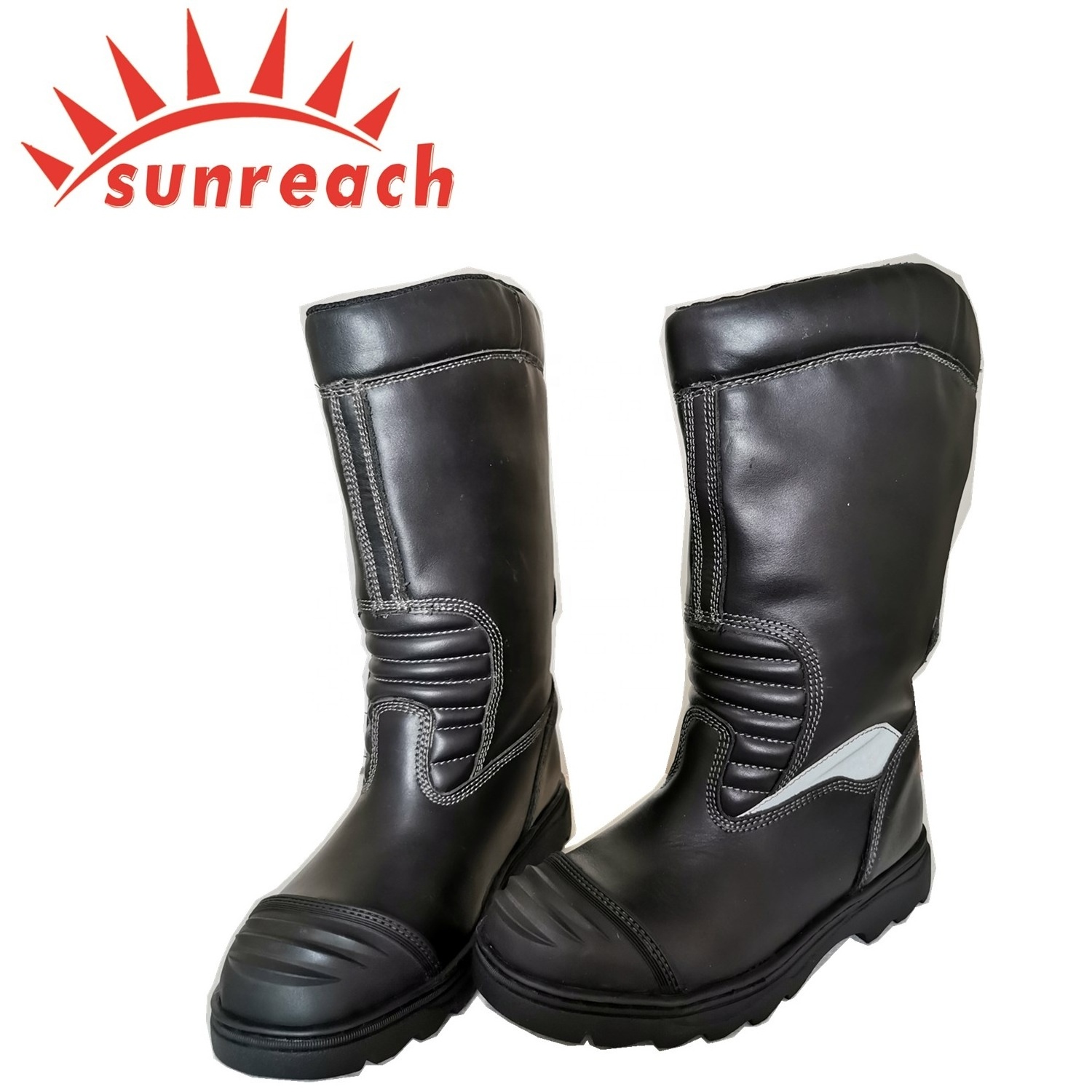 Fire Proof Industrial Leather Working Long Boots