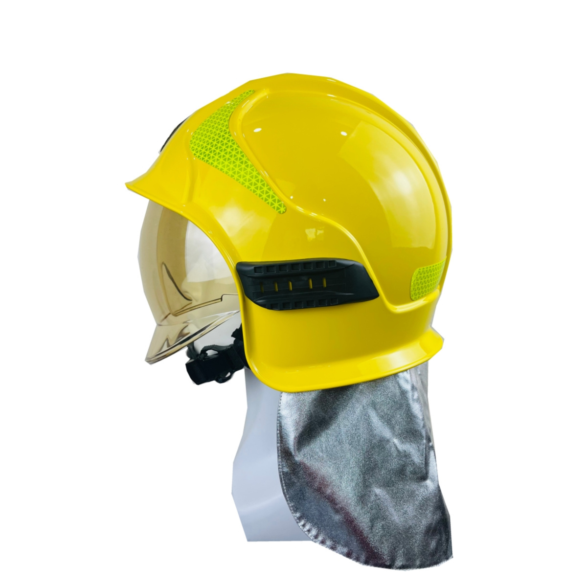 New cheap fire safety fighting helmet firefighter gallet f1 helmet with flashlight sale