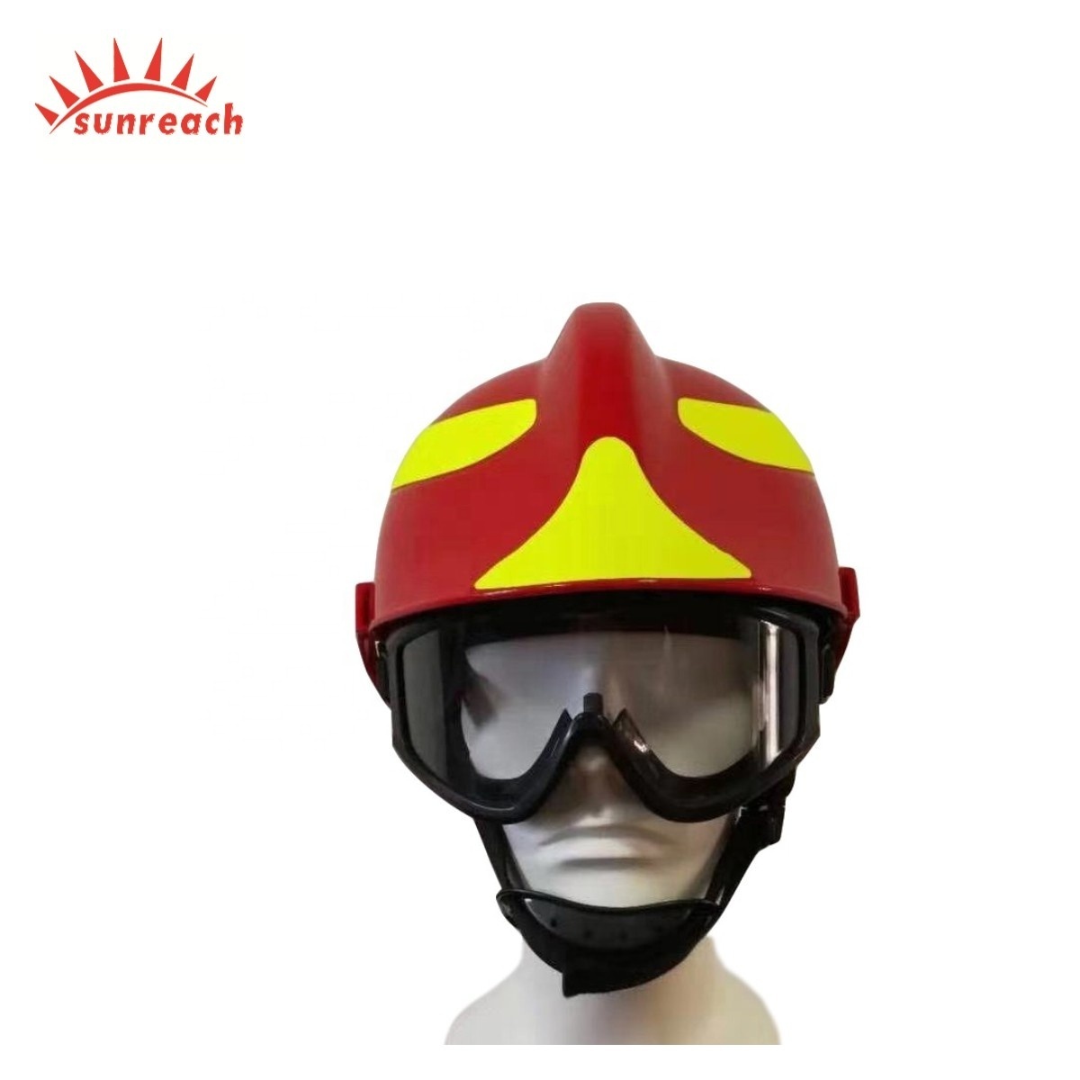 High temperature American Style Fireman Safety Flame Retardant Fire Fighting Rescue  F2 Helmet