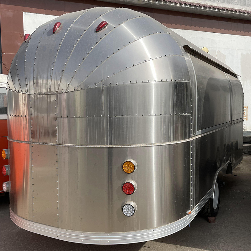 Airstream food truck with full kitchen large food trailers full equipped coffee ice cream beer food cart