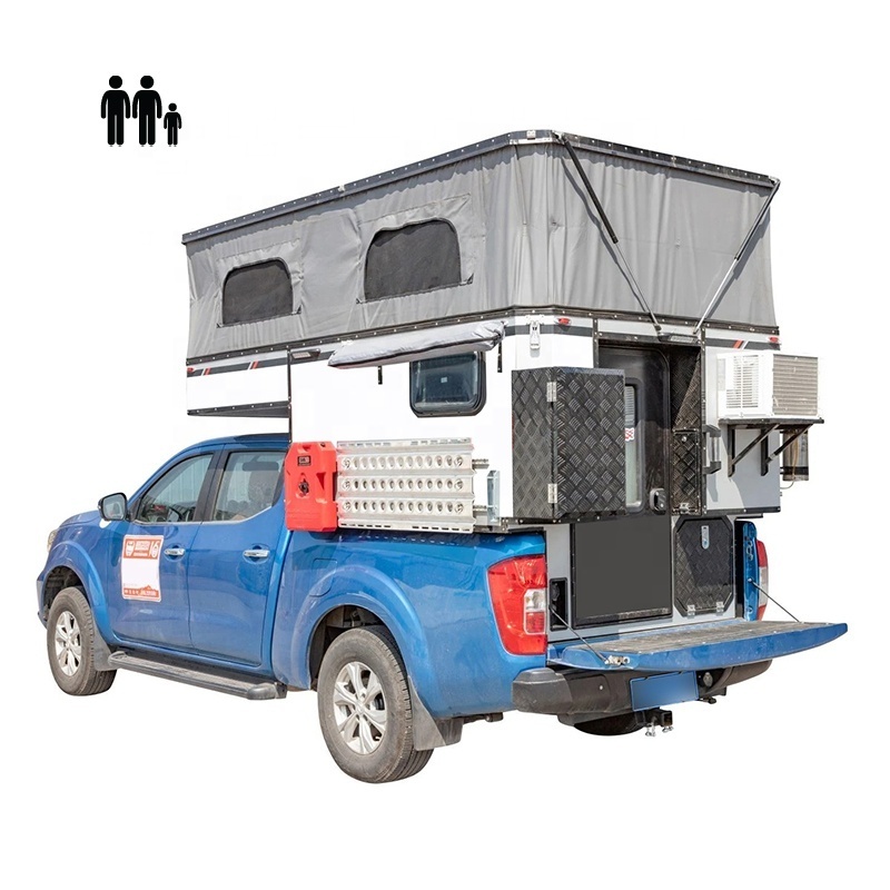 High quality off road truck camper Flatbed Camper