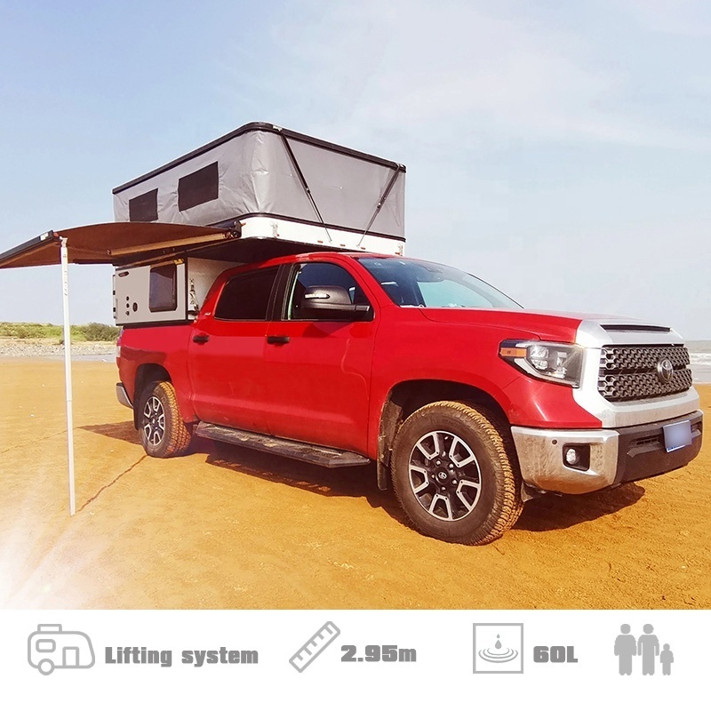 High quality off road truck camper Flatbed Camper